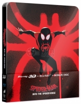 BLU-RAY Film - Spider-Man: Paralelné svety (Blu-ray 3D + 2 Blu-ray) - Steelbook