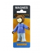 3D magnetka Macko v pyžamku - Macko Uško - 10 cm