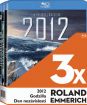 3x Roland Emmerich  (2012, Godzilla ,Den nezávislosti - 3 Bluray)