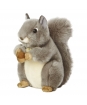 Plyšová veverička sivá - Miyoni (25,5 cm)