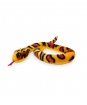 Plyšový had oranžový škvrnitý - 100 cm