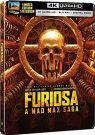 BLU-RAY Film - Furiosa: Mad Max sága (UHD+BD) - steelbook - motiv Goldskull