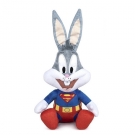 Hračka - Plyšový Bugs Bunny ako Superman - Looney Tunes - 18 cm