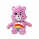 Hračka - Plyšový medvedík ružový - Starostliví medvedíci - 28 cm